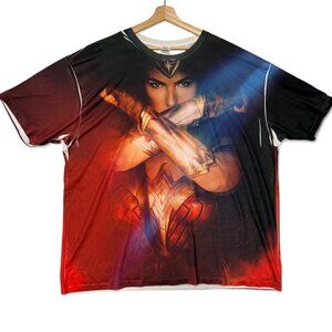 Wonder Woman Tearaway Shirt Size 3XL Movie Arms Crossed Adult Costume